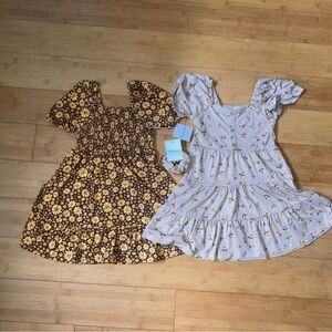 NWT Girls Size 6 Sunflower 2 Pack Dresses